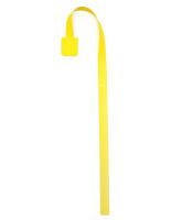 Закладки-ляссе самоклеящаяся А4 "Желтые", 6 шт.