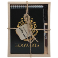 Блокнот А5  60л. "Гарри Поттер" кл. + ручка шар. "Волшебная палочка"