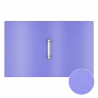 Папка 2 кольца 24 мм пластик А4 Matt Pastel ассорти