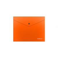 Конверт на кнопке В5 (209*289мм)  полупрозр. Glossy Neon, ассорти