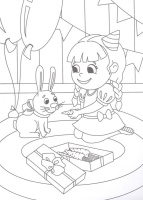 Раскраска "Лучшие друзья" А5 16стр.