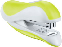 Степлер MAPED №10 на 15 листов, карманный, пластик, эргоном, антистеп.складной