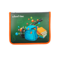 Папка д/тетрад. А5 1отд. на молнии вокруг  Умножай правильно