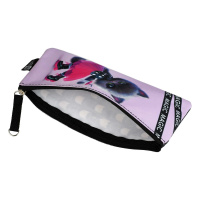 Пенал-косметичка (195*90) молния, микрофибра "Кошечка в юбочке"