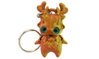 Брелок 3D "Оленёнок Лиф" 5 см, цвет ассорти