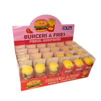 Точилка Egoist "Fast Food" 3*3,5 см, ассорти дизайнов