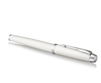 Parker IM Core Перьевая ручка  F321 White CT F сталь нержавеющая