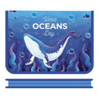 Папка д/тетрад. А4 (325*230*25) молния вокруг, пластик "Кит"