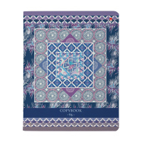 Тетрадь А5  96л кл. Альт "Новый шик. Узоры" мат.лам.