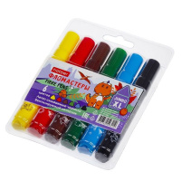 Фломастеры Jumbo   6цв "Hatber. Диносад"