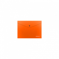 Конверт на кнопке С6 (203*129мм)  непрозр. Glossy Neon