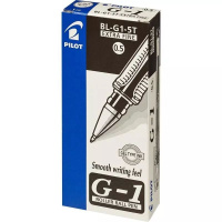 Ручка гелевая прозр. корп. 0,5мм. черная