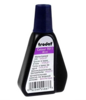 Штемпельная краска 28мл, фиолет.