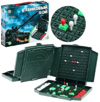 Игра настольная "Танковый бой" 5+ мини версия