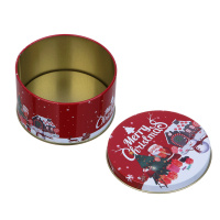 Шкатулка новогодняя 7см , металл, 6 дизайнов