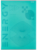 Тетрадь А4  96л кл. скоба Проф-Пресс "Фигуры и линии" холст