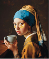 Тетрадь А5 48л кл. Полином "Неклассическое искусство" УФ-лак