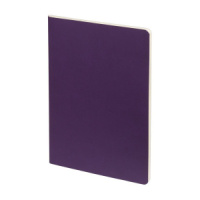 Записная книжка А5  60л. кожзам., мягк.пер. "Megapolis flex. Фиолетовый" кл.
