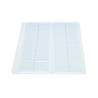 Лист д/монет  (207*250мм) ПВХ 180 мкм на 24 ячеек