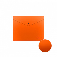 Конверт на кнопке В5 (209*289мм)  полупрозр. Glossy Neon, ассорти