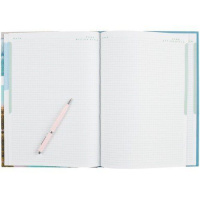 Тетрадь А4 7БЦ  80л кл. сшивка "С высоты птичьего полета" 5-цв. блок, мат.лам