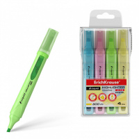 Набор текстовыделителей ЕК Liquid Visioline V-14 Pastel 4 цв. (желтый, зеленый, розовый, голубой)