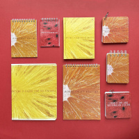 Блокнот А6 7БЦ 160л "Exotic fruits" клетка, глянц.лам.