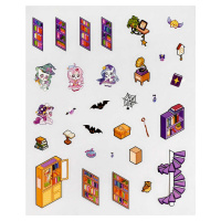 Наклейки-румбокс д/создания миниатюрных сцен 12,5*15см "Пони, магия"