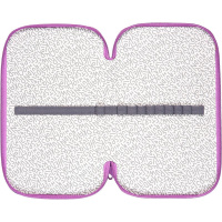 Пенал 3 отд. (205*120*40) молния, картон с конгревным тиснением Chiisana Hoshi