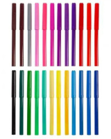 Фломастеры  24цв "Hatber. ZOO" вентилир.колпачок