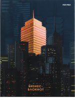 Блокнот А5 5БЦ 120л "На контрасте - 7" кл., глянц.лам.