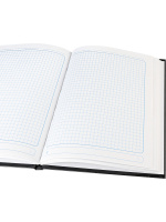 Блокнот А5 7БЦ  80л "Черная кошка - 2" клетка, глянц.лам.