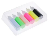 Краска Витраж светящийся, 6цв*20мл (контур, 5 цв.красок, плёнка-файл, запас.носики 2шт, шаблоны)