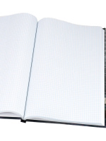 Тетрадь А4 7БЦ 120л кл. сшивка Проф-Пресс "Эстетика черного - 1" глянц.лам.