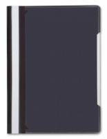 Скоросшив. пласт. прозр. верх. + карман А4 с лиц. стороны, черный