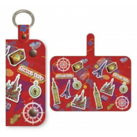 Ключница Столицы мира из ПВХ 10,2х5 см