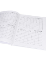 Дневник старш кл. обл. 7БЦ "Белый с гербом-2" мат.лам., 48л.