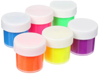 Краски акрил  6 цв, флуо 100гр