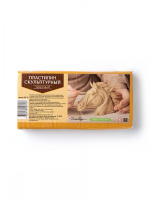 Пластилин скульптурный 500гр. твёрдый, телесный