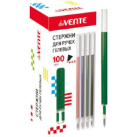 Стержень гелевый deVENTE 130мм, зеленый, 0,5мм