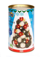 Набор для творчества Ёлка 12см "Сказка" сизаль, красная  8+