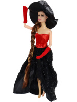 Кукла 28см "Принцесса в шляпе" шарнирная, 3 вида