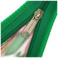 Папка д/тетрад. А5 (245*200*10) 1отд. молния вокруг, пластик "Tropical Flowers"