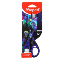 Ножницы MAPED "DEEPSEA PARADISE" 16 cм. симметричные, прорез.ручки