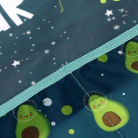 Накидка для труда 490*390мм 2 кармана "Космический авокадо"