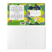 Тетрадь А5 24л лин. Erich Krause "Lime"