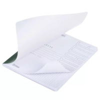 Тетрадь А5  96л кл. Hatber "SoloMatte. Малахит" софт-тач, запеч.тит.лист