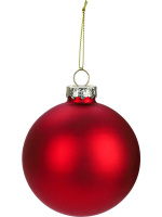 Ёлочный шар  8 см "Волшебный ботинок" стекло