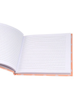 Блокнот А6 7БЦ  64л "Изысканный десерт" глянц.лам., тисн.лен