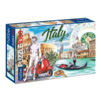 Пазлы 1000 элементов  680*450мм.  "Вокруг света. Италия" Premium